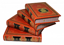 Собрание сочинений Джека Лондона в 14 томах в кожаном переплете ручной работы