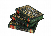 Собрание сочинений Т. Драйзера в 12 томах в кожаном переплете с тиснением золотой фольгой