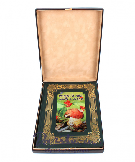 Книга в подарок «Русский лес. Грибы и ягоды»