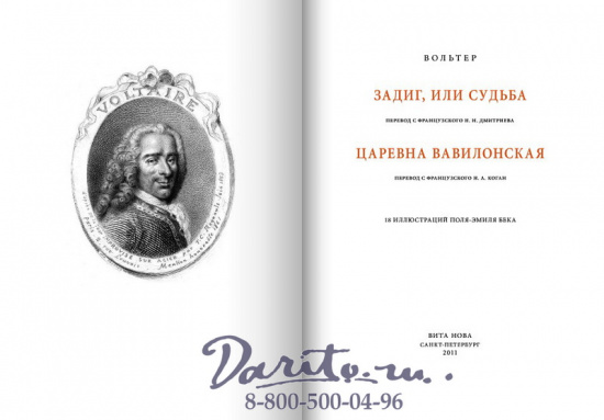 Книга «Задиг, или судьба; Царевна Вавилонская»