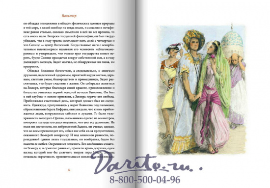 Книга «Задиг, или судьба; Царевна Вавилонская»