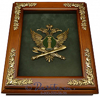 Деревянная ключница «Эмблема Федеральной службы судебных приставов РФ»