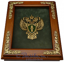 Деревянная ключница «Эмблема Прокуратуры РФ»