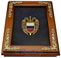 Деревянная ключница «Эмблема Федеральной Службы Охраны РФ»