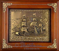 Деревянная ключница «Каравелла»