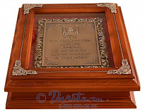 Деревянная ключница «Спас Нерукотворный»