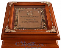 Деревянная ключница «Покров Богородицы»