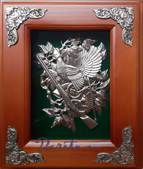 Деревянная ключница «Тетерев»