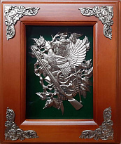 Деревянная ключница «Тетерев»