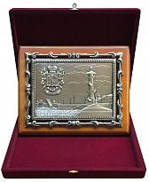 Плакетка «Стрелка Васильевского острова. Санкт-Петербург»