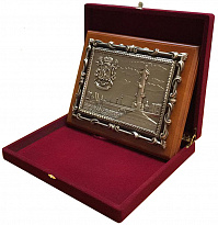 Плакетка «Стрелка Васильевского острова. Санкт-Петербург»