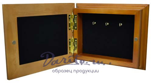 Деревянная ключница «Рыба щука»
