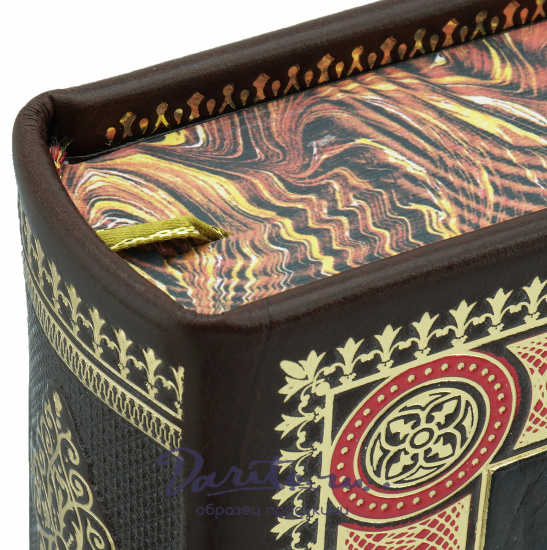 Собрание юмористических рассказов А.П. Чехова в кожаном переплете с тиснением