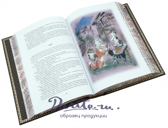 Собрание юмористических рассказов А.П. Чехова в кожаном переплете с тиснением