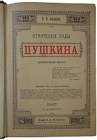 Авенариус В.П. Отроческие годы Пушкина (Антикварная книга 1909г.)