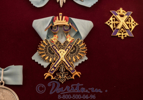 Набор орденов св. Андрея Первозванного