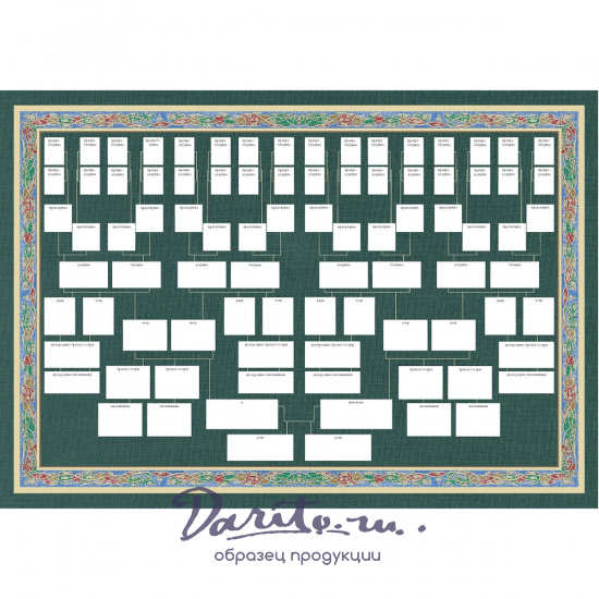 Подарочная книга в кожаном переплете. Родословная книга. Вступительная статья: Е. Милюгина.