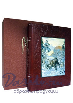 Русская охота. Лаковая миниатюра с изображением животных.