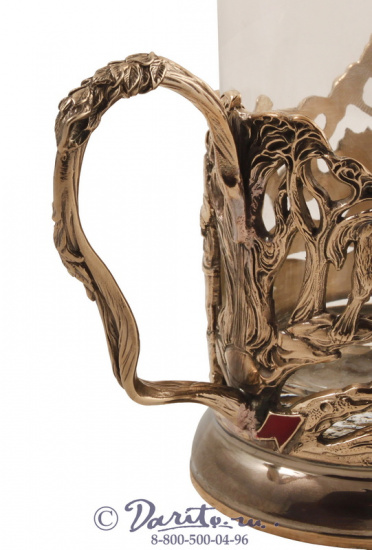 Подстаканник «Охота на волков»