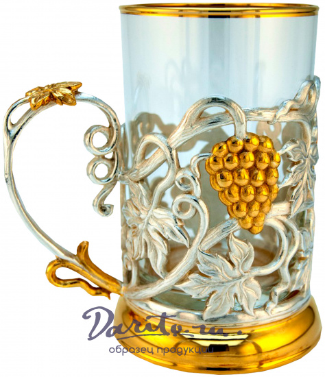 Подстаканник в подарок «Виноград»