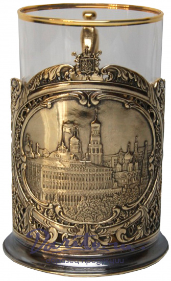 Подстаканник из латуни «Красная площадь»
