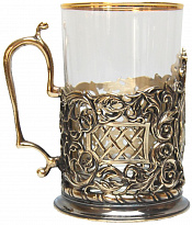 Подстаканник из латуни «Любимой Женщине»