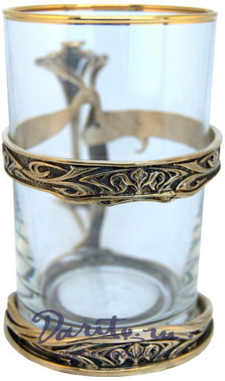 Подстаканник из латуни «Модерн»