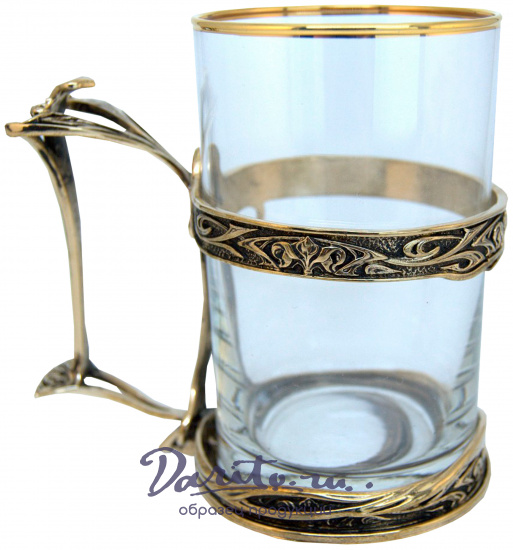 Подстаканник из латуни «Модерн»
