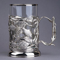 Подстаканник с никелированием «Судак»