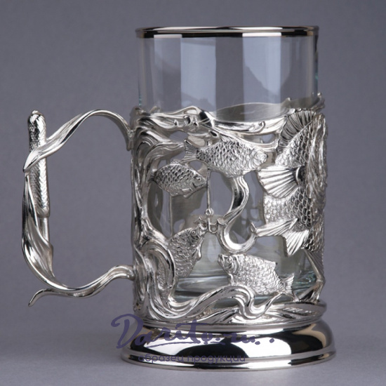 Подстаканник с никелированием «Судак»