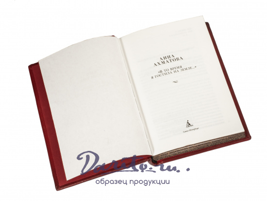Ахматова Анна Андреевна, Книга в подарок «В то время я гостила на Земле»