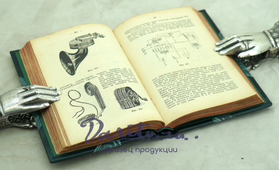 Пособие и справочная книга для электропрактиковъ А.А.Слонимъ.Антикварная книга 1903г.