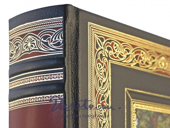 Подарочная книга. Преступление и наказание в кожаном переплете с тиснением