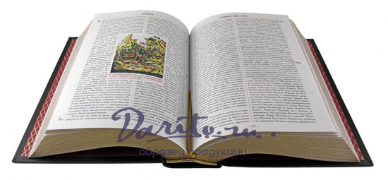 Карамзин Н. М., Подарочная книга. История государства Российского в кожаном переплете с тиснением