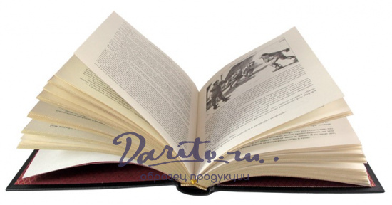 Диккенс Ч., Подарочная книга. Повесть о двух городах в кожаном переплете с тиснением