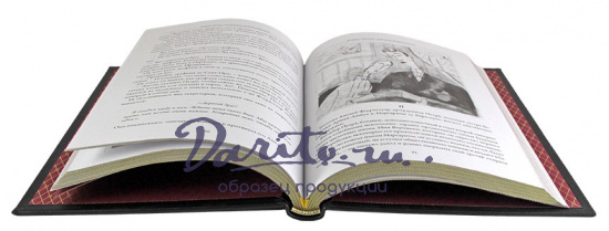 Подарочная книга. Подземелья Ватикана в кожаном переплете с тиснением