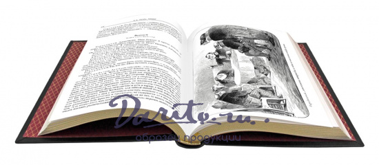 Гоголь Н. В., Подарочная книга. Ревизор в кожаном переплете с тиснением