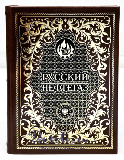Русский НЕФТЕГАЗ подарочная книга.