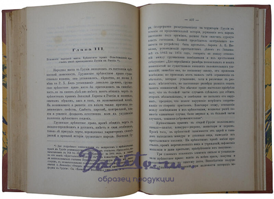 Романовский В.Е. Очерки из истории Грузии (Антикварная книга 1902г.)