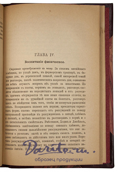Антикварная книга «Воспитание. Умственное, нравственное и физическое»