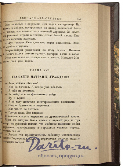 Антикварное издание «12 стульев. Роман»