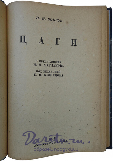 Бобров Н.Н. ЦАГИ (1934г.)