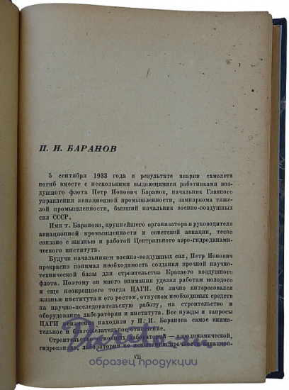 Бобров Н.Н. ЦАГИ (1934г.)