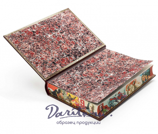 Георгий Жуков подарочная книга в кожаном переплете.