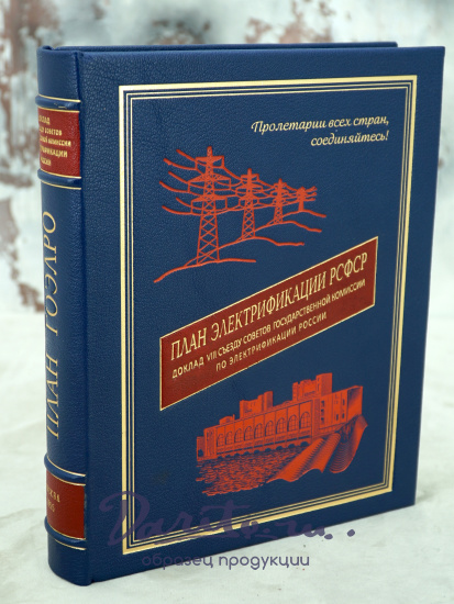 Антикварная книга «План ГОЭЛРО. Доклад 8-му съезду Советов»